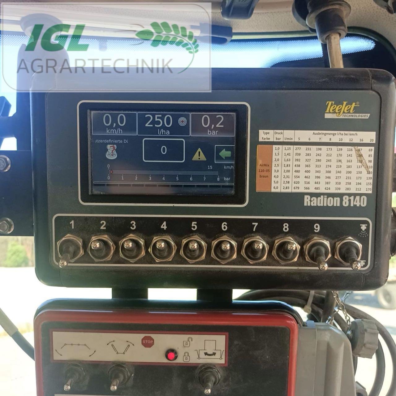 Anhängespritze tip Hardi Commander 4200, Gebrauchtmaschine in Nabburg (Poză 12)