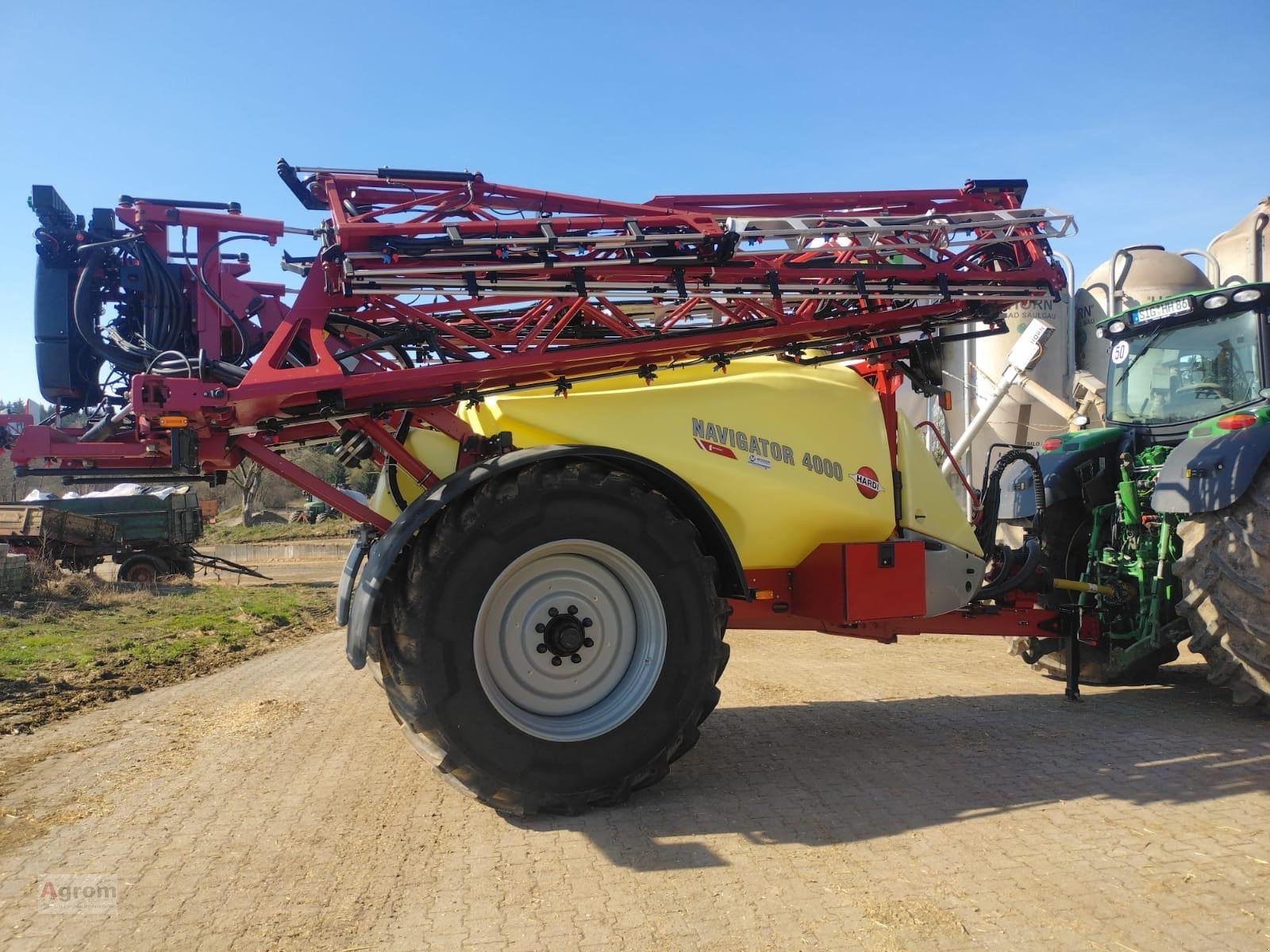 Anhängespritze van het type Hardi Navigator 4000, Gebrauchtmaschine in Riedhausen (Foto 4)