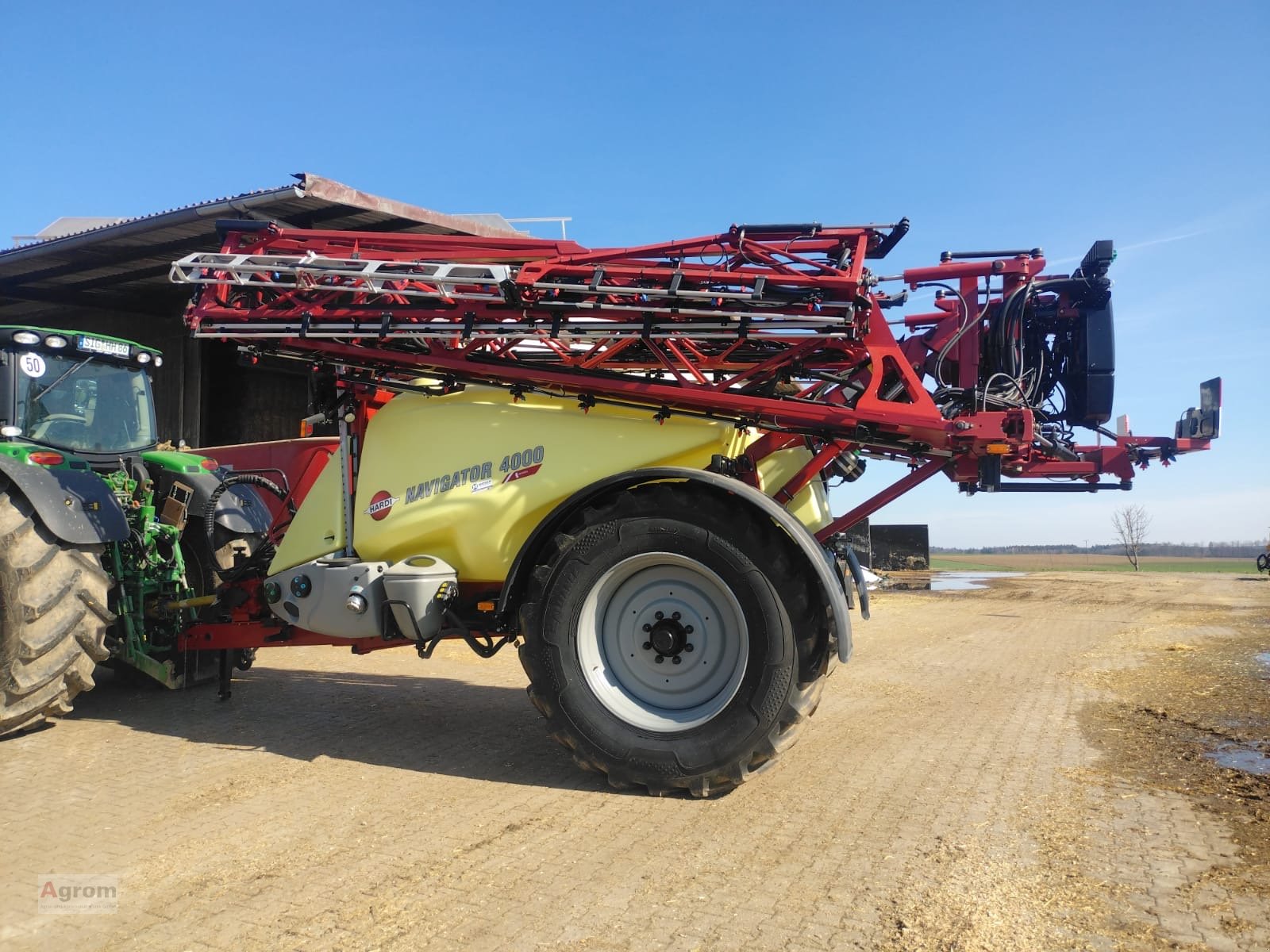 Anhängespritze van het type Hardi Navigator 4000, Gebrauchtmaschine in Riedhausen (Foto 7)