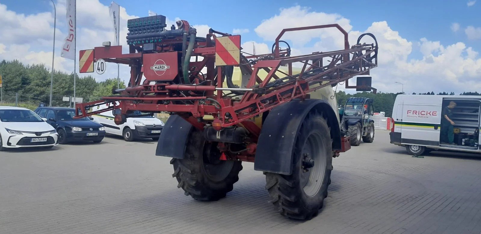 Anhängespritze del tipo Hardi NAVIGATOR 4000, Gebrauchtmaschine In Mrągowo (Immagine 2)