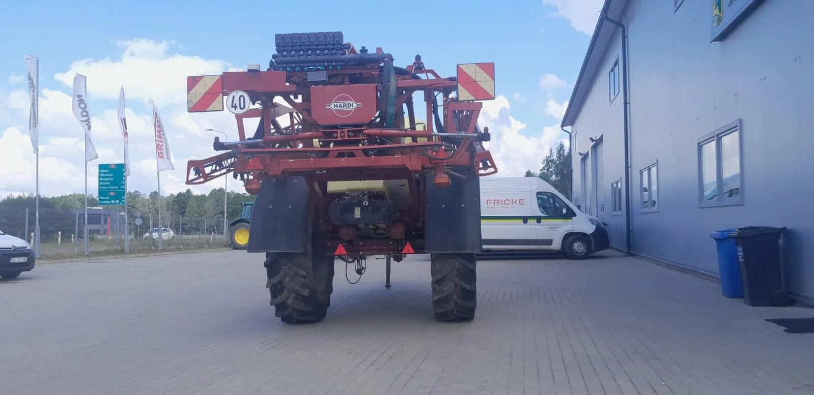 Anhängespritze des Typs Hardi NAVIGATOR 4000, Gebrauchtmaschine in Mrągowo (Bild 8)