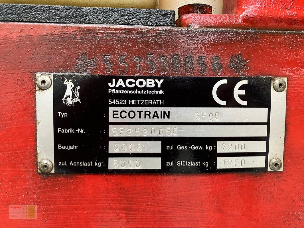 Anhängespritze tip Jacoby Ecotrain 3500, 24 Meter, Gebrauchtmaschine in Risum-Lindholm (Poză 15)