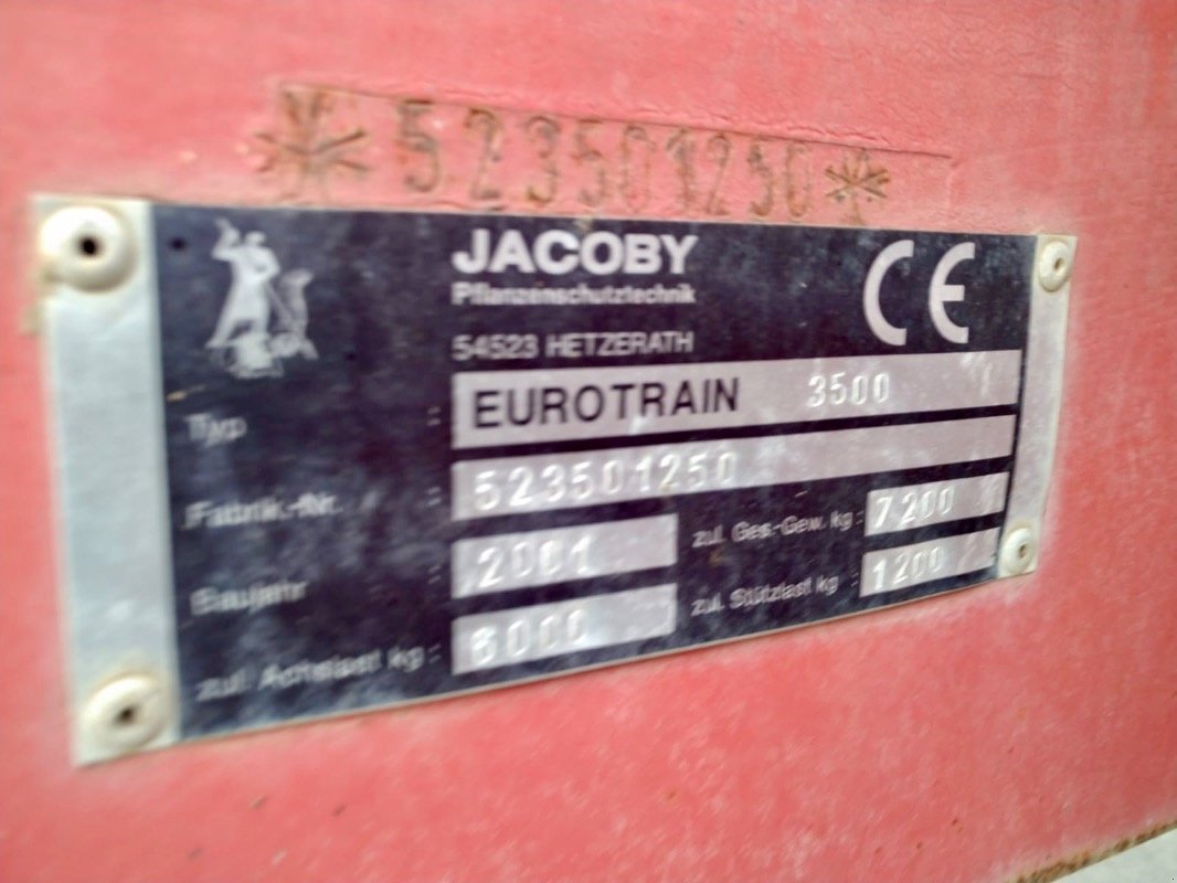 Anhängespritze tip Jacoby Eurotrain # 24m, Gebrauchtmaschine in Liebenwalde (Poză 3)