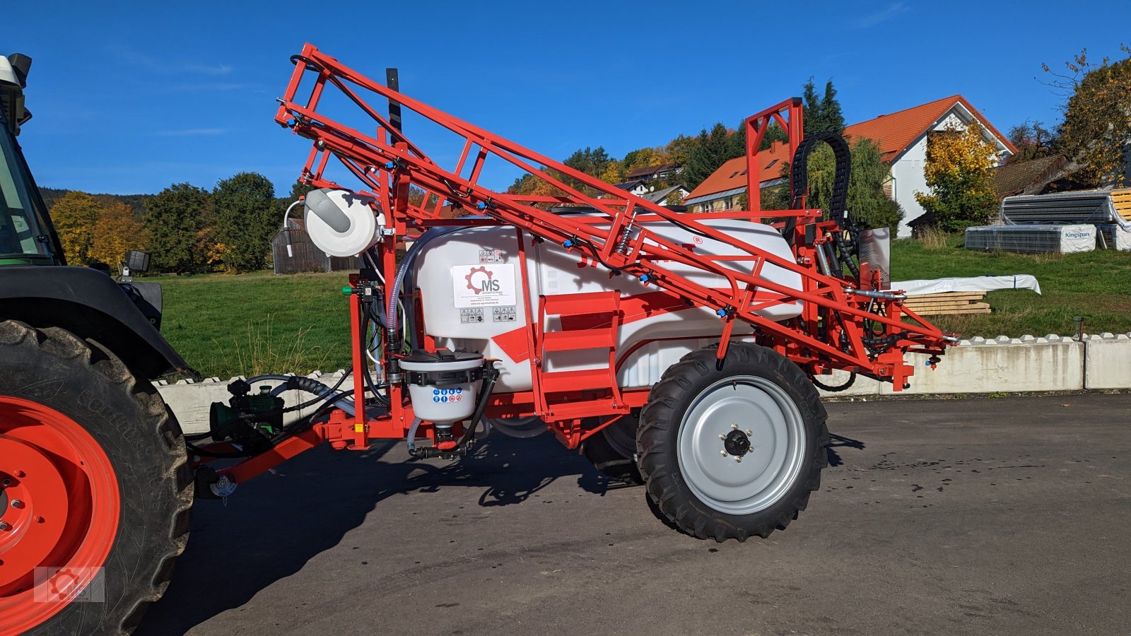 Anhängespritze Türe ait Jar-Met 2500l 15m Geschw. Ausbringung ARAG, Neumaschine içinde Tiefenbach (resim 3)