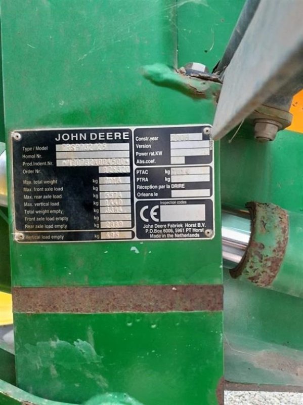 Anhängespritze tipa John Deere 732, Gebrauchtmaschine u Ringe (Slika 4)