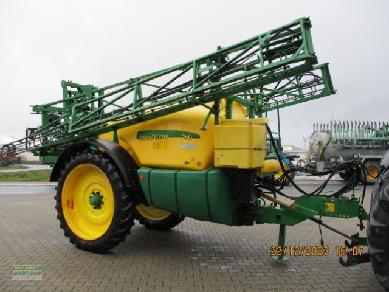 Anhängespritze typu John Deere 740, Gebrauchtmaschine v Büren (Obrázek 6)