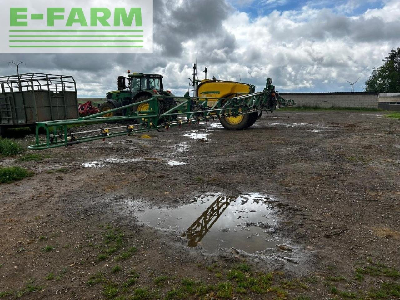 Anhängespritze du type John Deere 740i, Gebrauchtmaschine en CHAUVONCOURT (Photo 9)