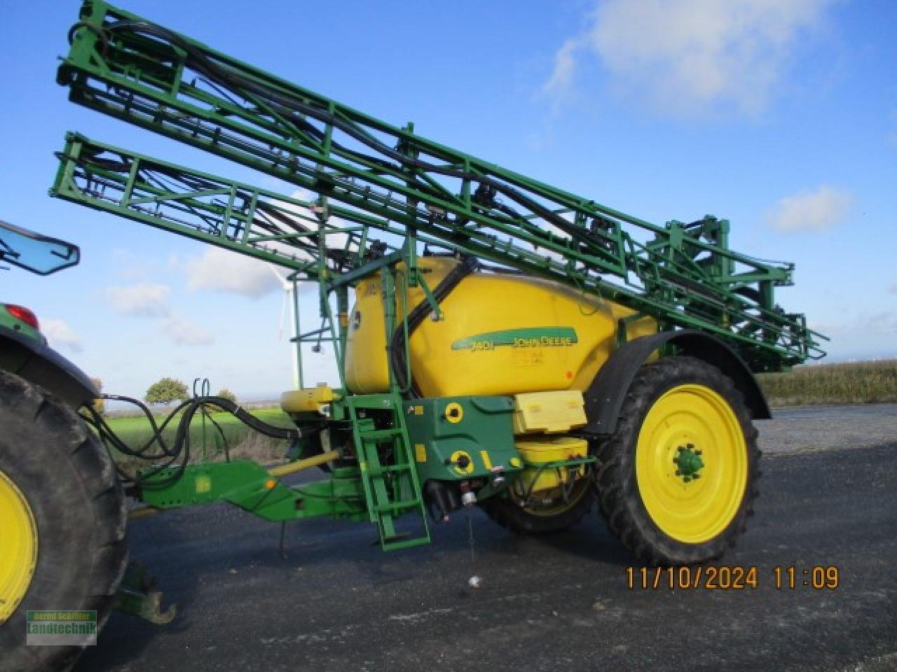 Anhängespritze typu John Deere 740I, Gebrauchtmaschine v Büren (Obrázok 16)