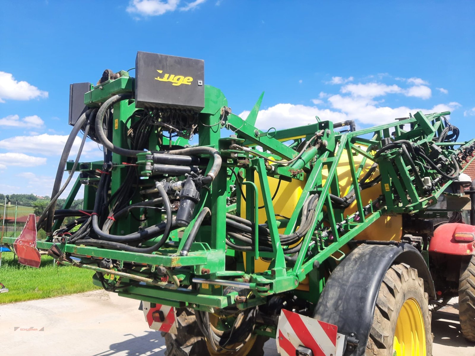 Anhängespritze tip John Deere 832, Gebrauchtmaschine in Schwandorf (Poză 3)