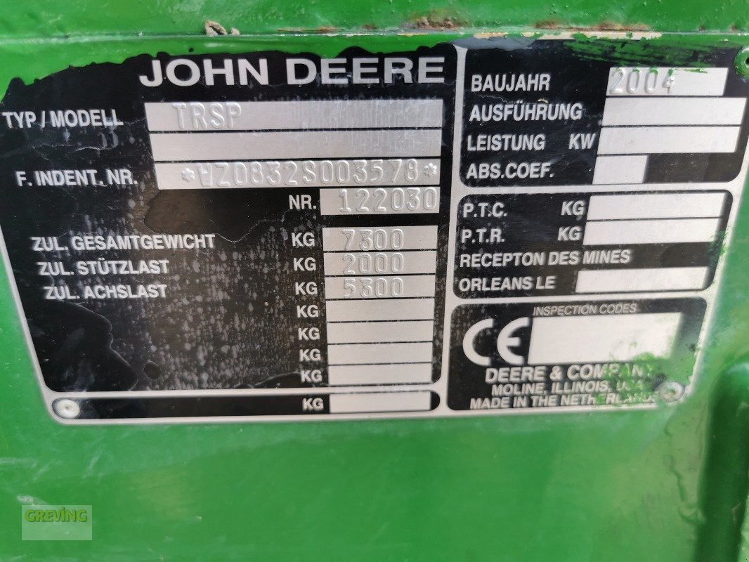 Anhängespritze typu John Deere 832, Gebrauchtmaschine v Greven (Obrázek 24)