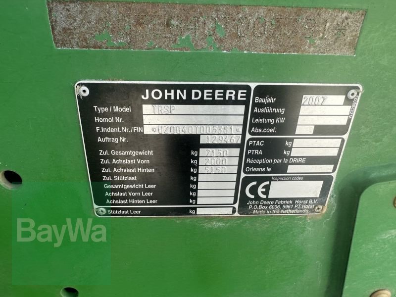 Anhängespritze tip John Deere 840 TF, Gebrauchtmaschine in Obertraubling (Poză 10)