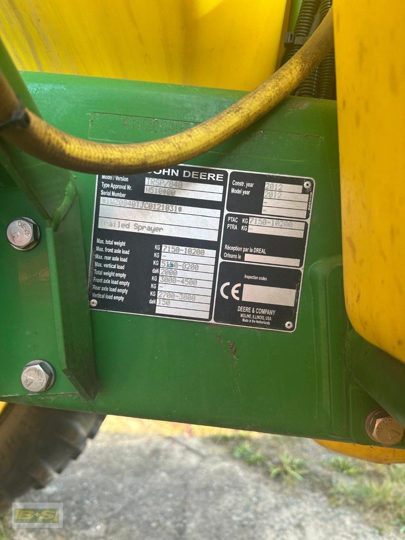 Anhängespritze a típus John Deere 840I TF ANHÄNGEFELDSPRITZE, Gebrauchtmaschine ekkor: Neustadt Dosse (Kép 6)