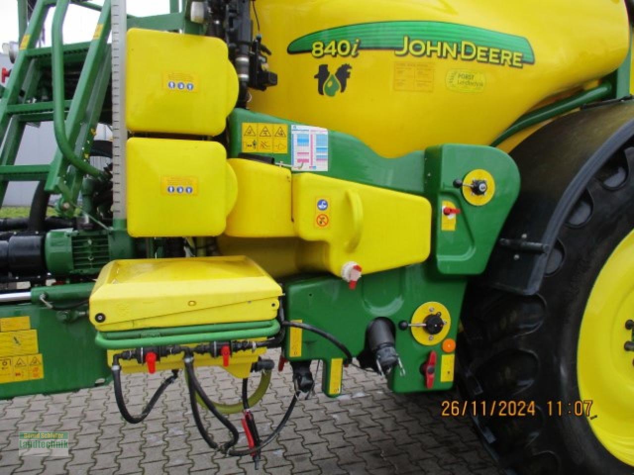 Anhängespritze typu John Deere 840I TF, Gebrauchtmaschine v Büren (Obrázok 8)