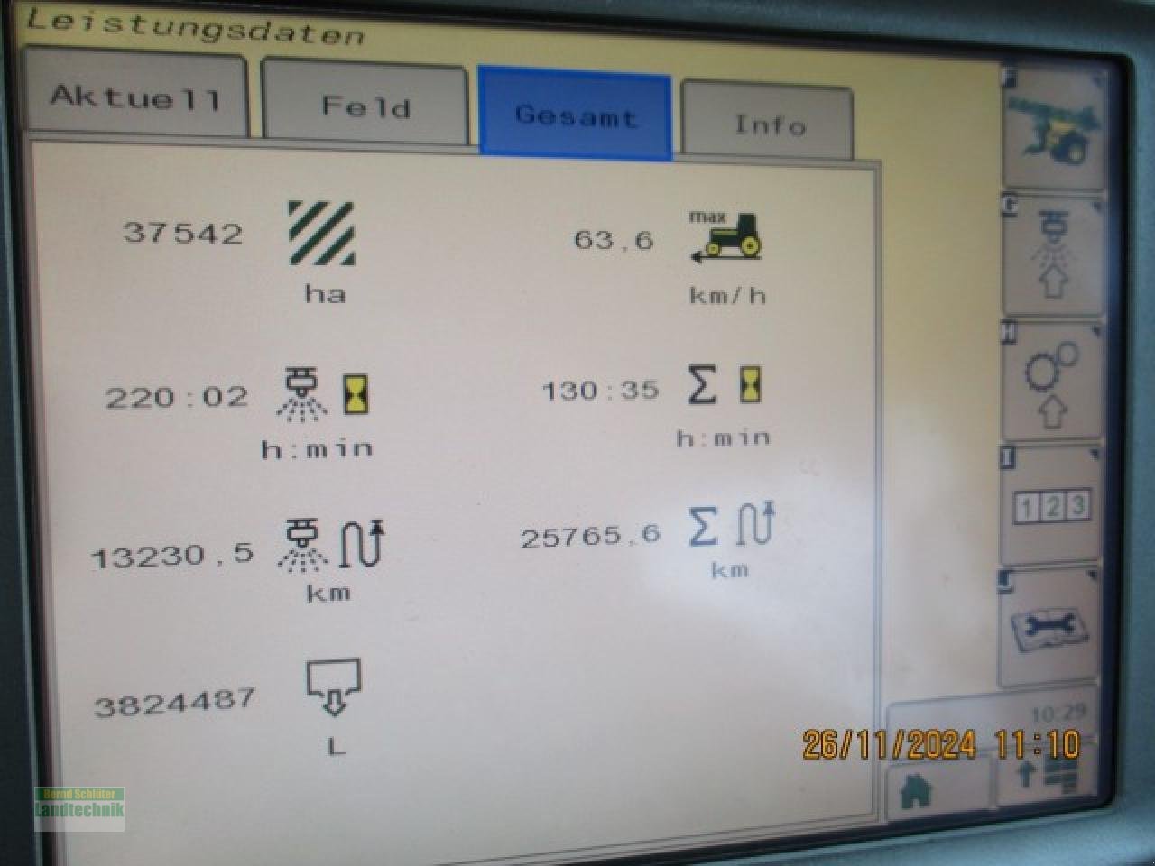 Anhängespritze typu John Deere 840I TF, Gebrauchtmaschine v Büren (Obrázok 11)