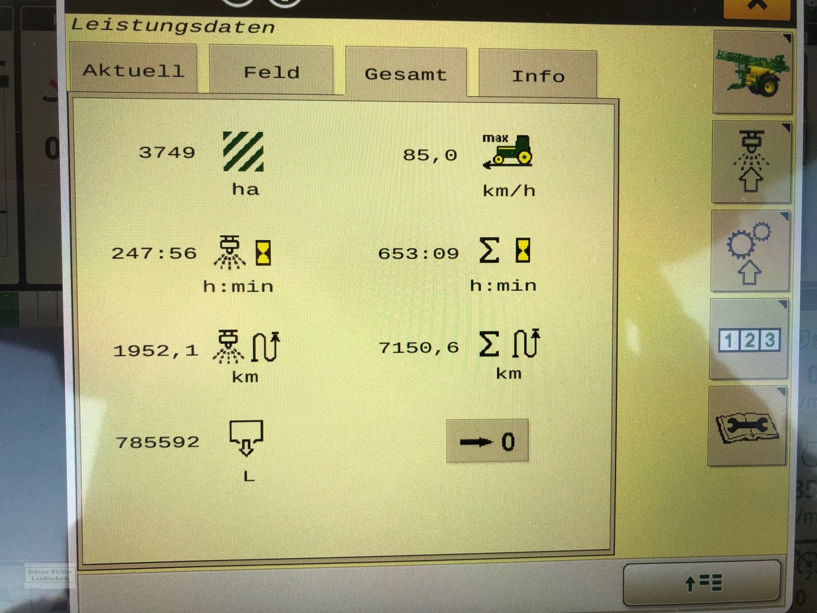 Anhängespritze des Typs John Deere M 732I, Gebrauchtmaschine in Unterneukirchen (Bild 15)