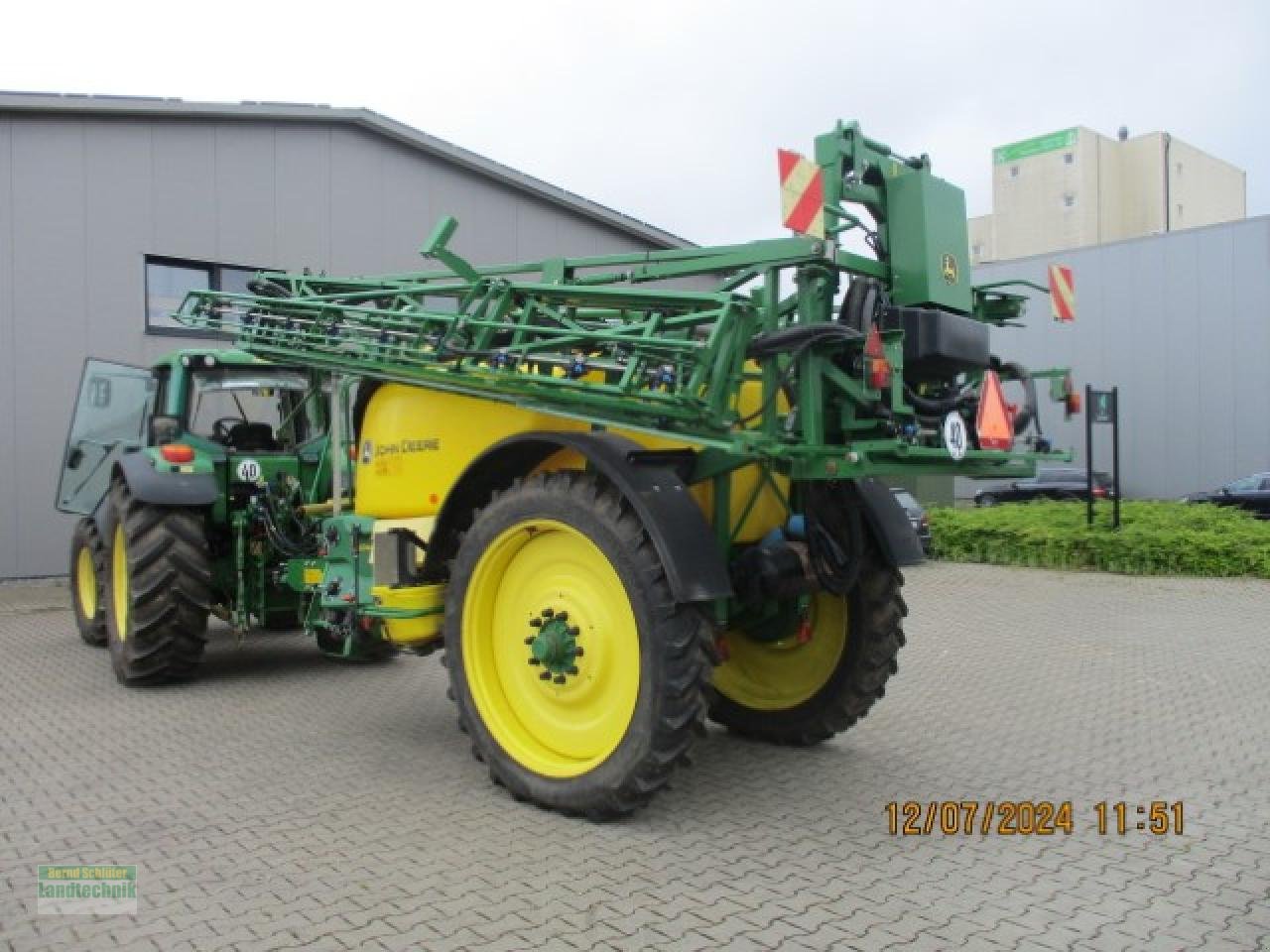 Anhängespritze του τύπου John Deere M740I, Gebrauchtmaschine σε Büren (Φωτογραφία 3)