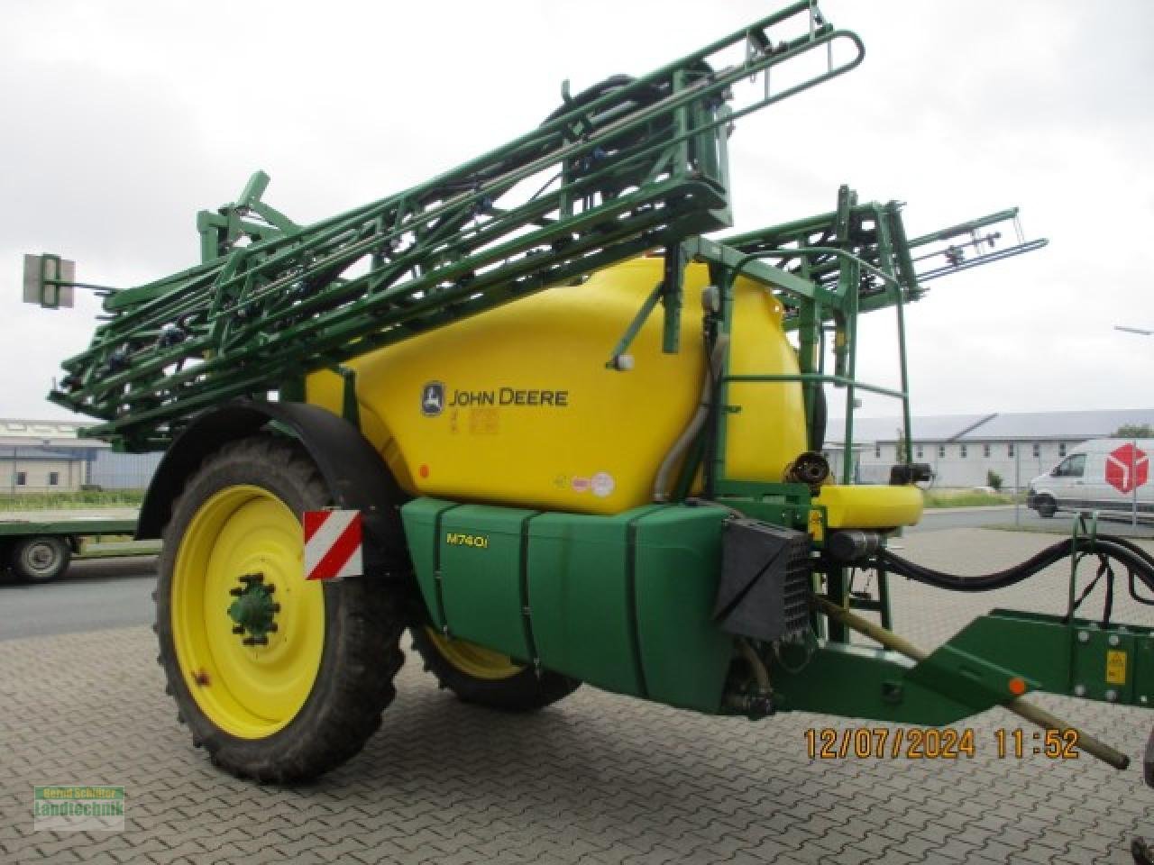 Anhängespritze типа John Deere M740I, Gebrauchtmaschine в Büren (Фотография 8)