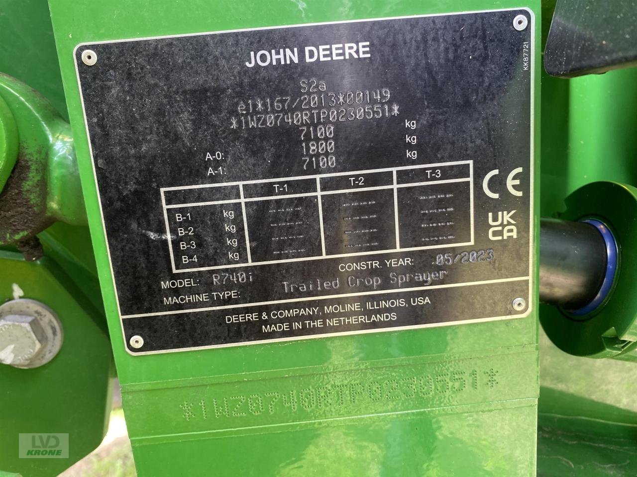 Anhängespritze typu John Deere R740i, Gebrauchtmaschine v Spelle (Obrázok 12)