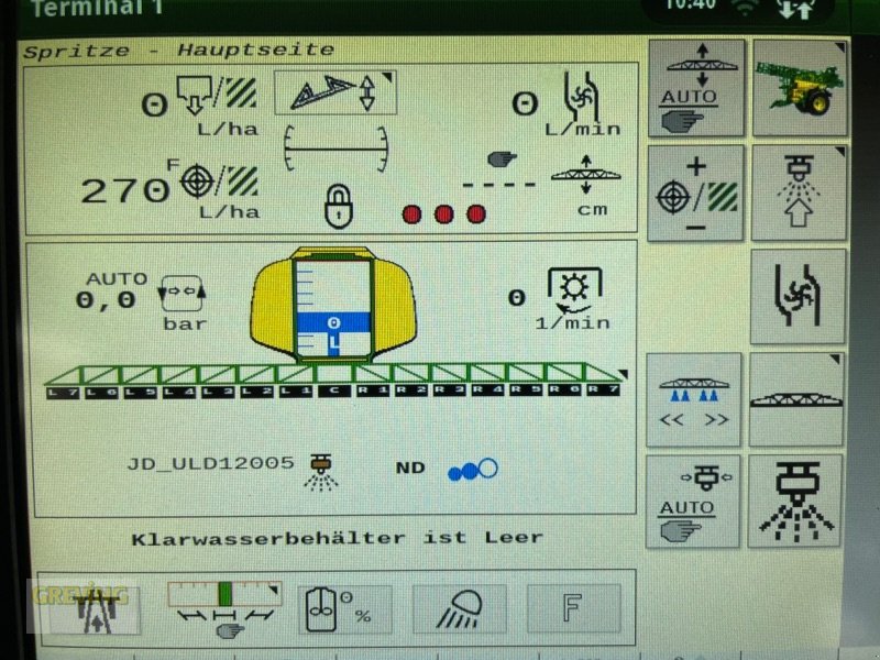 Anhängespritze Türe ait John Deere R740i, Neumaschine içinde Euskirchen (resim 14)