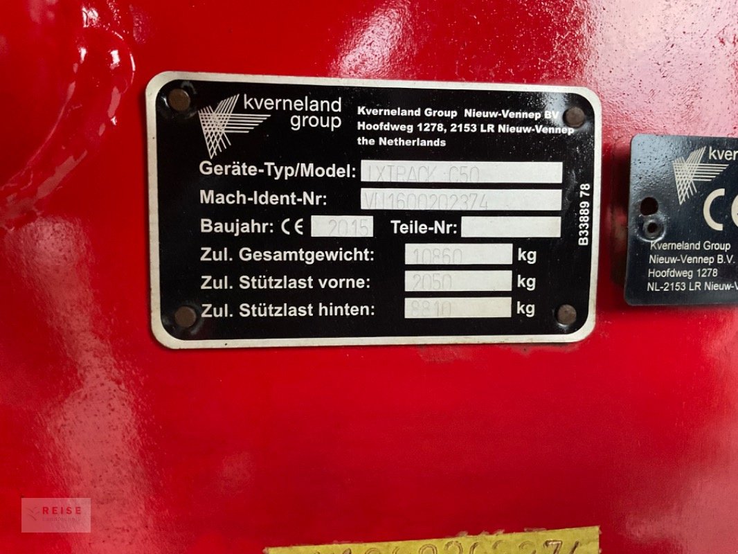 Anhängespritze a típus Kverneland IXTrack C50, Gebrauchtmaschine ekkor: Lippetal / Herzfeld (Kép 11)