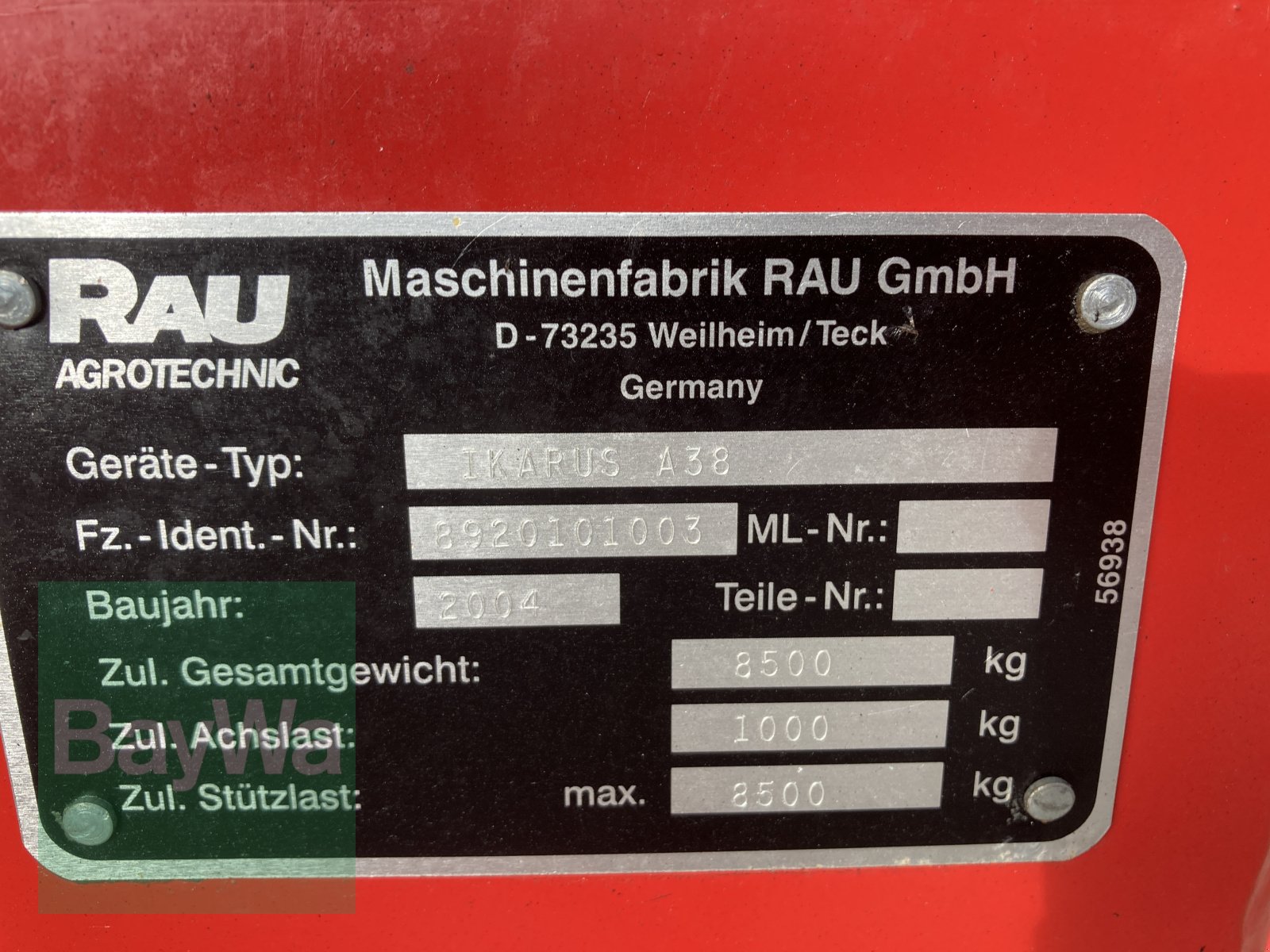 Anhängespritze typu Kverneland Rau Ikarus A38 27 Meter, Gebrauchtmaschine v Dinkelsbühl (Obrázek 19)