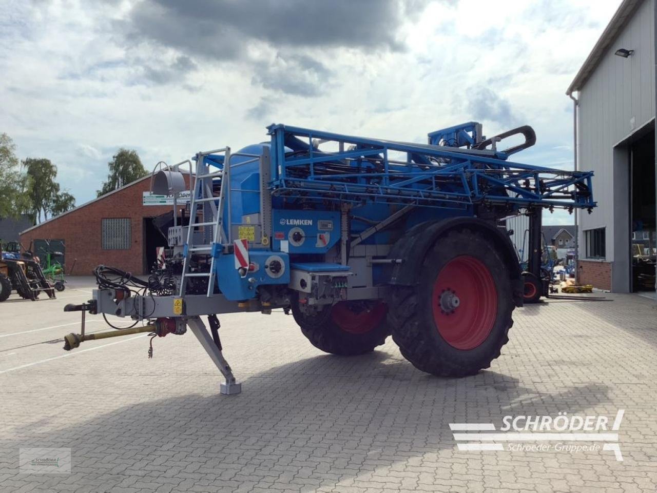 Anhängespritze des Typs Lemken ALBATROS 9/6000, Gebrauchtmaschine in Völkersen (Bild 3)