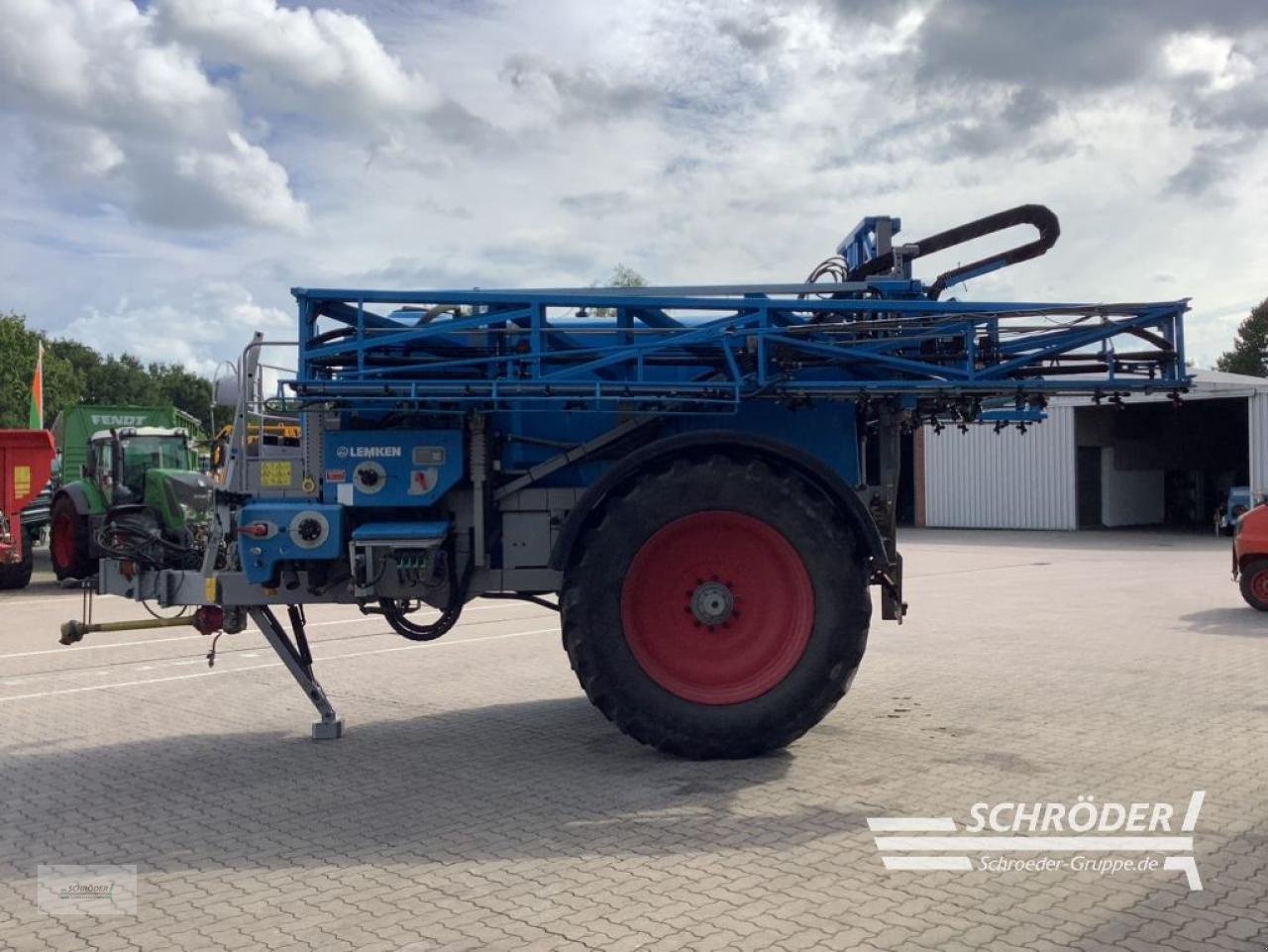 Anhängespritze tip Lemken ALBATROS 9/6000, Gebrauchtmaschine in Völkersen (Poză 4)