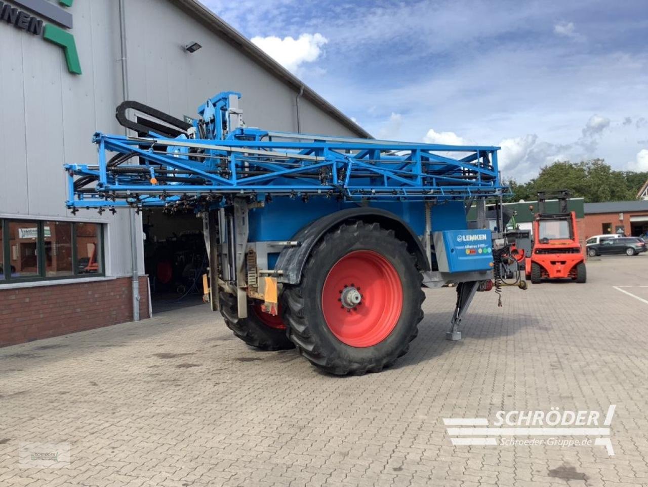 Anhängespritze tip Lemken ALBATROS 9/6000, Gebrauchtmaschine in Völkersen (Poză 7)