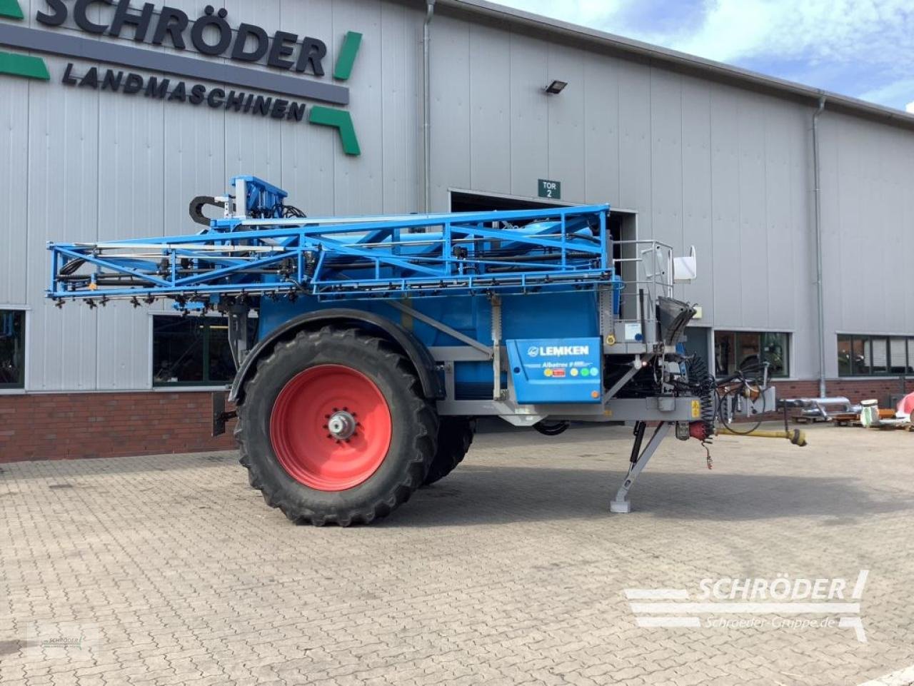 Anhängespritze tip Lemken ALBATROS 9/6000, Gebrauchtmaschine in Völkersen (Poză 8)