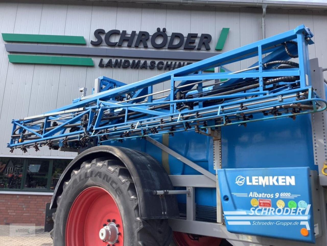 Anhängespritze tip Lemken ALBATROS 9/6000, Gebrauchtmaschine in Völkersen (Poză 12)