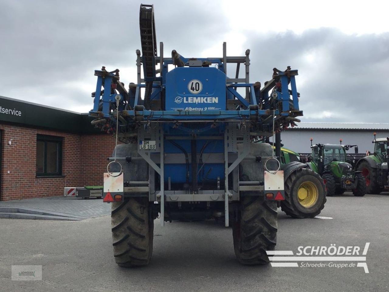 Anhängespritze van het type Lemken ALBATROS 9/6000, Gebrauchtmaschine in Penzlin (Foto 4)