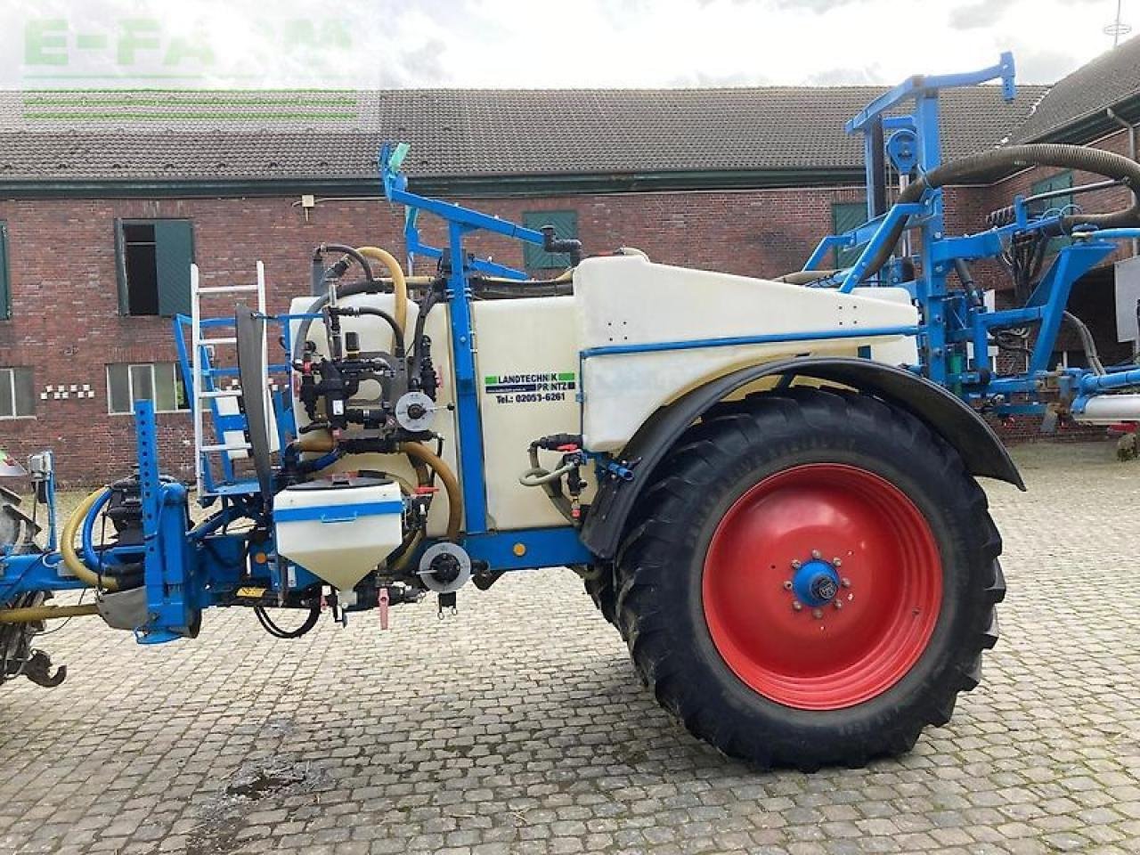 Anhängespritze za tip Lemken euro train 3500 tc, Gebrauchtmaschine u VELBERT (Slika 9)