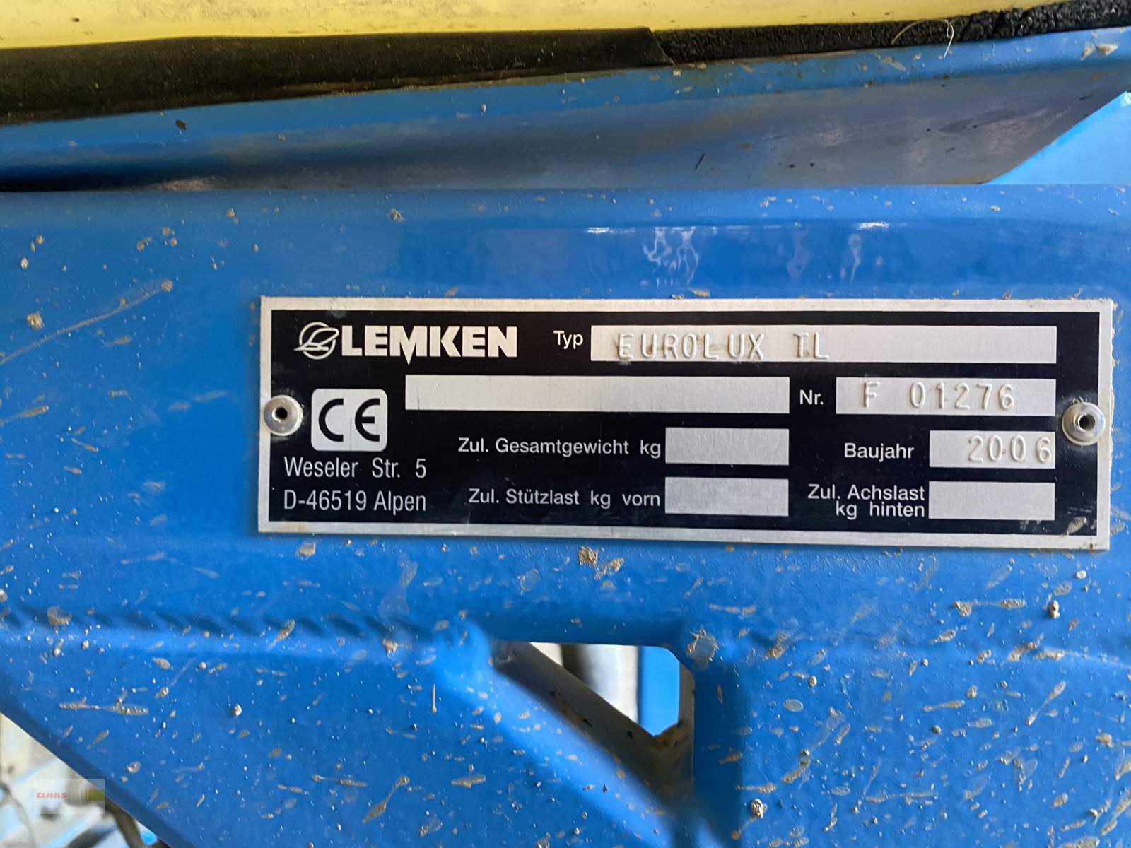 Anhängespritze del tipo Lemken Eurolux 1000 TL, Gebrauchtmaschine en Neuenstein (Imagen 7)