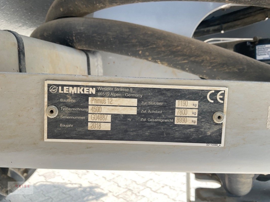 Anhängespritze tip Lemken PRIMUS 12, Gebrauchtmaschine in Lippetal / Herzfeld (Poză 8)