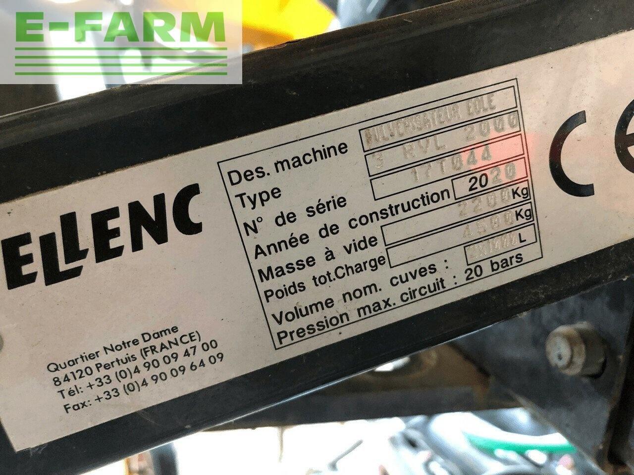 Anhängespritze van het type Pellenc fonction pulverisation eole, Gebrauchtmaschine in ST ANDIOL (Foto 5)