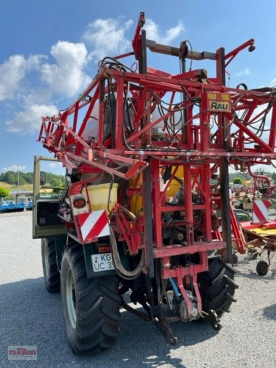 Anhängespritze Türe ait Rau Aufbauspritze, Gebrauchtmaschine içinde Holzhausen (resim 10)