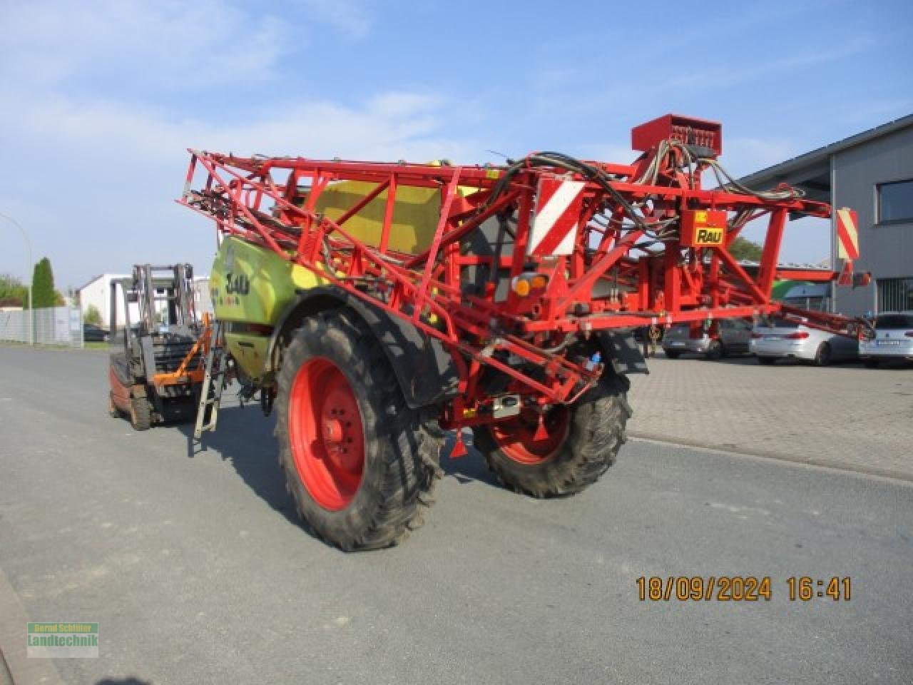 Anhängespritze du type Rau Spridrotrain, Gebrauchtmaschine en Büren (Photo 5)