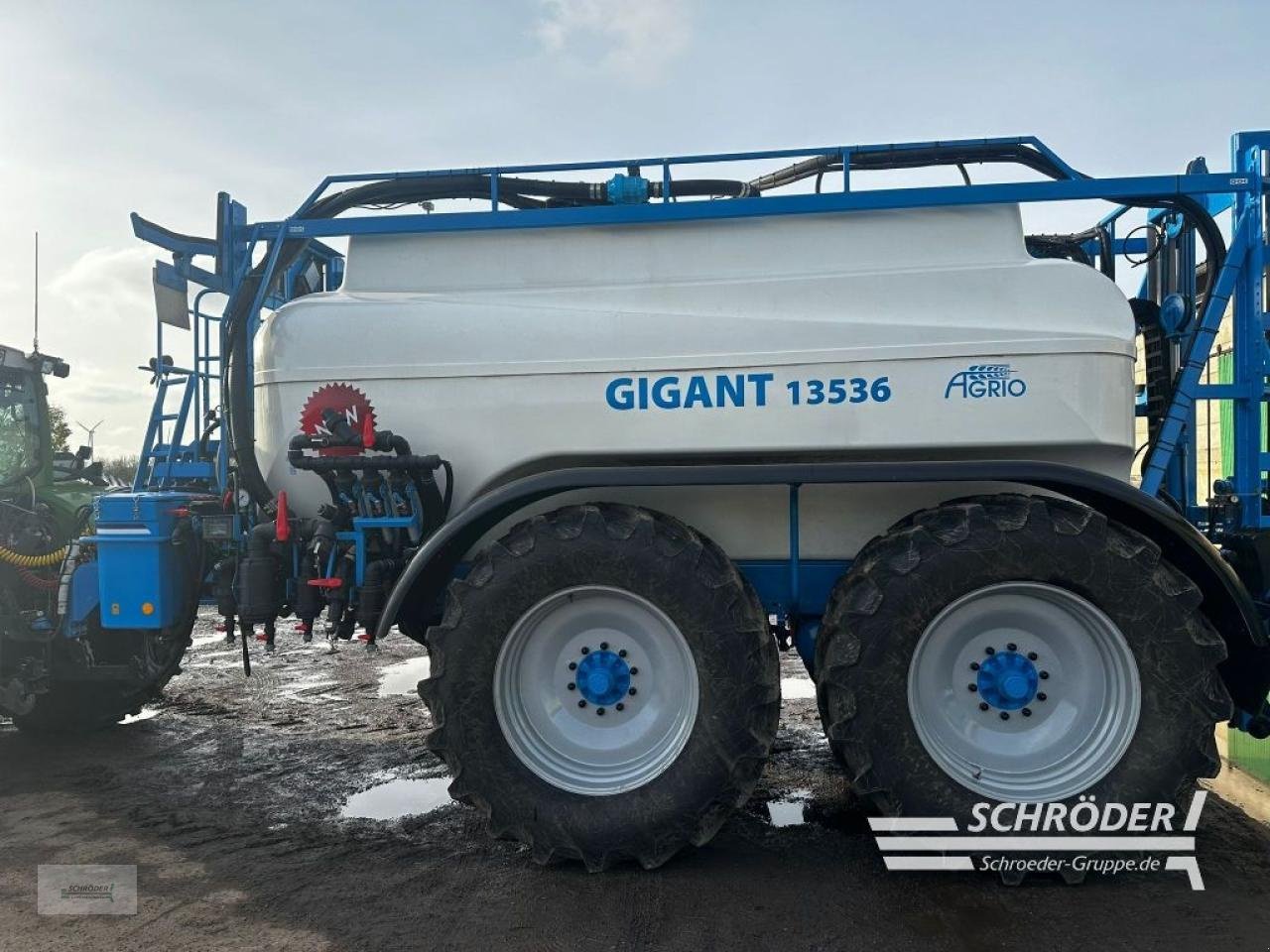 Anhängespritze del tipo Sonstige AGRIO GIGANT 13500, Gebrauchtmaschine en Langenweddingen (Imagen 20)