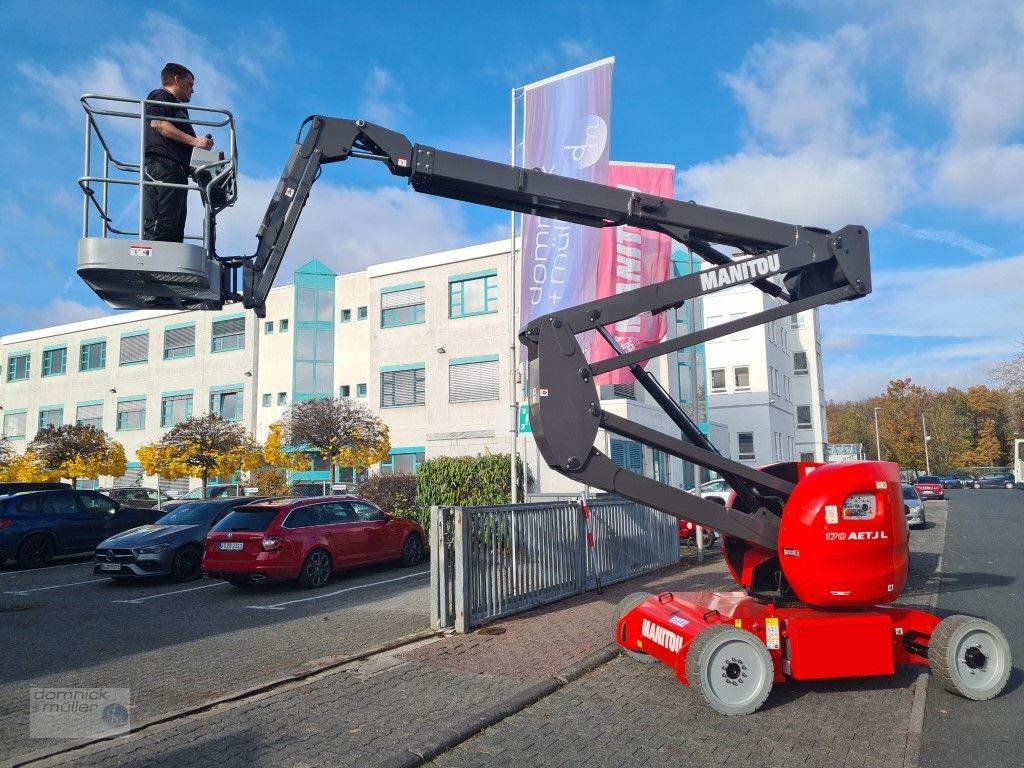 Arbeitsbühne Türe ait Manitou 170 AETJ-L, Gebrauchtmaschine içinde Friedrichsdorf (resim 3)