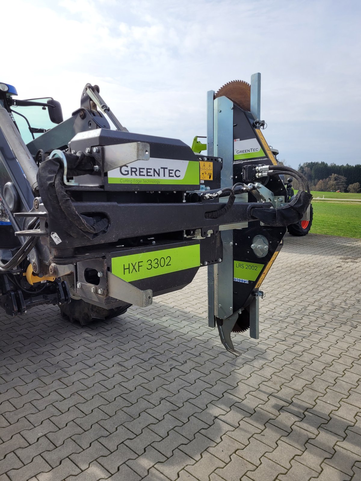 Astschere Türe ait Greentec LRS 2002, Gebrauchtmaschine içinde Moosbach (resim 1)