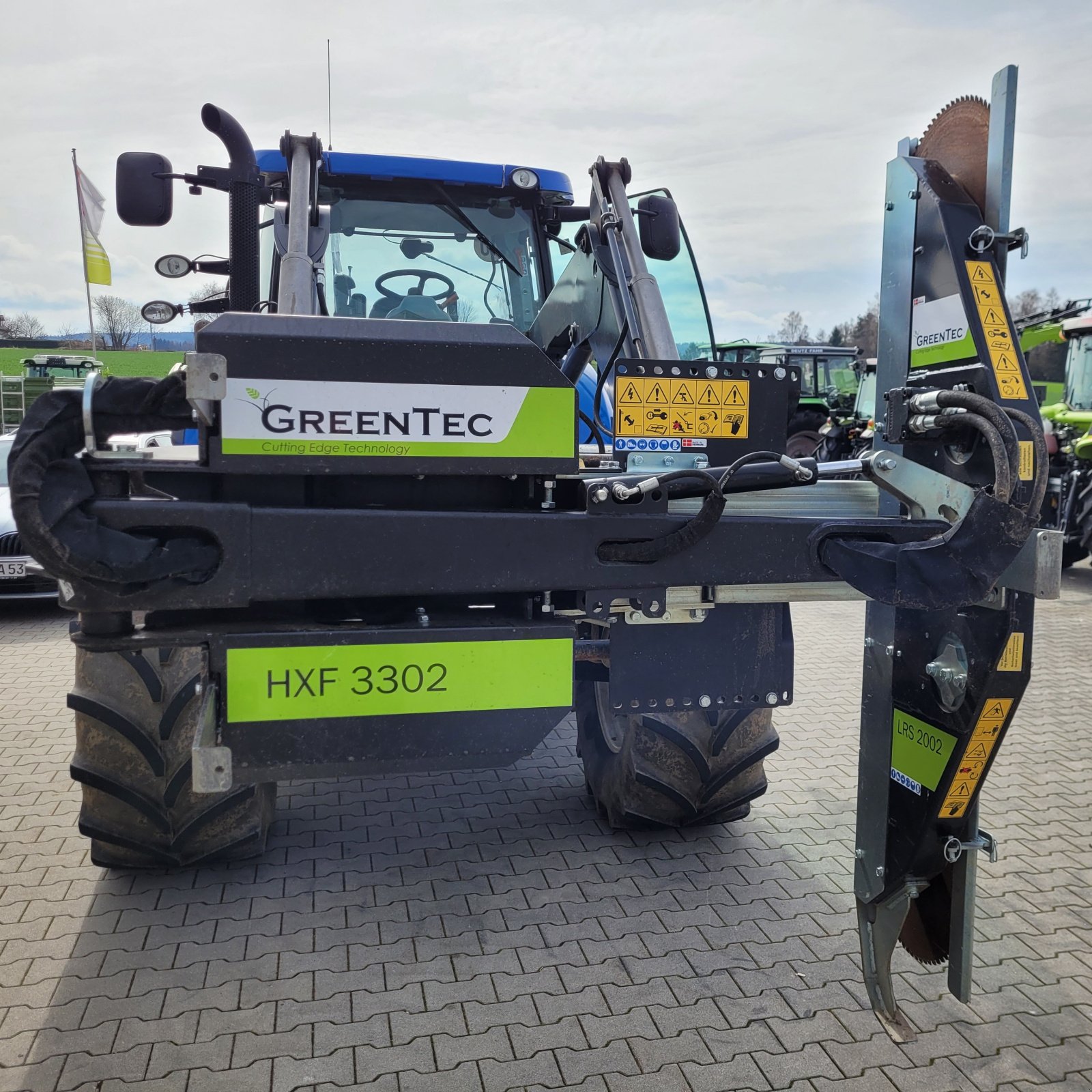 Astschere tip Greentec LRS 2002, Gebrauchtmaschine in Moosbach (Poză 7)