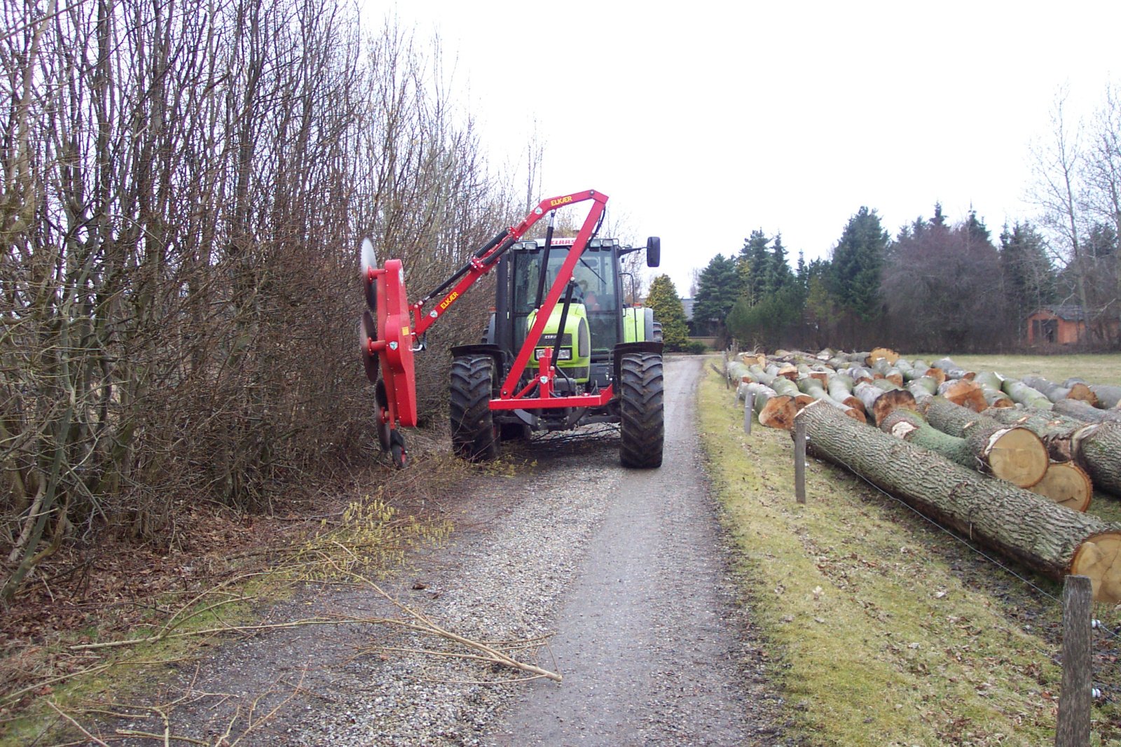 Astschere van het type Reil & Eichinger Astsäge HS 2300 mit Werkzeugrahmen ELKAER HK Z, Neumaschine in Nittenau (Foto 3)