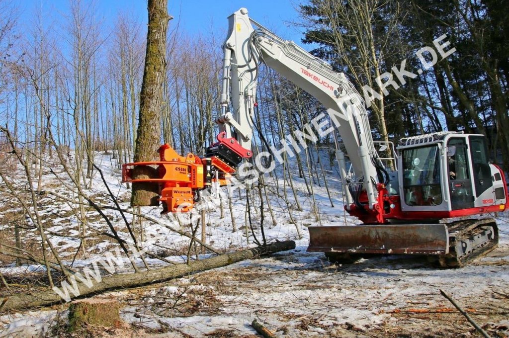 Astschere van het type westtech CS 750 smart Greifersäge Fällgreifer, Neumaschine in Petting (Foto 14)