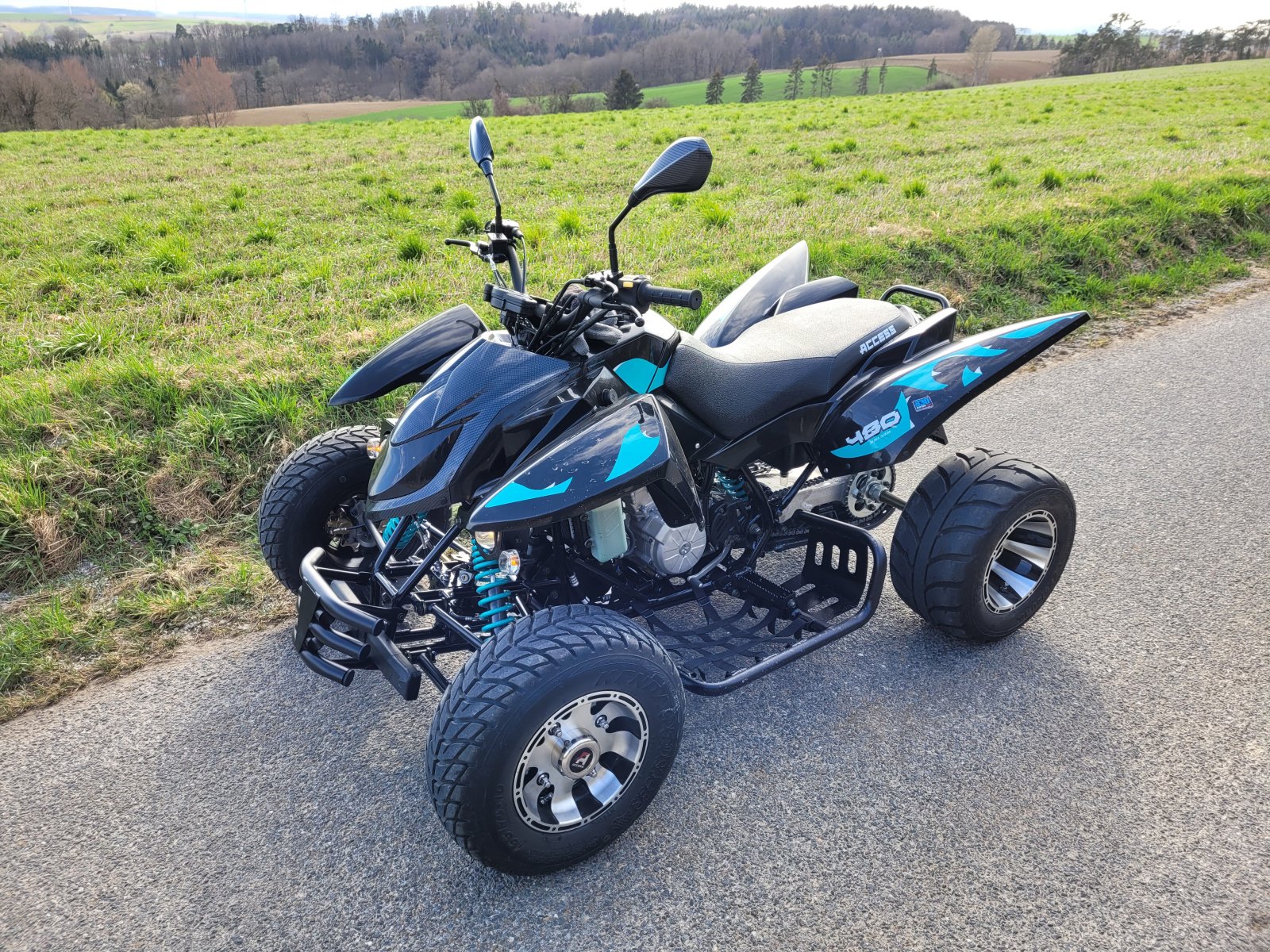 ATV & Quad van het type Access Motor Xtreme 480 S Oceanblue, Gebrauchtmaschine in Loosdorf (Foto 1)