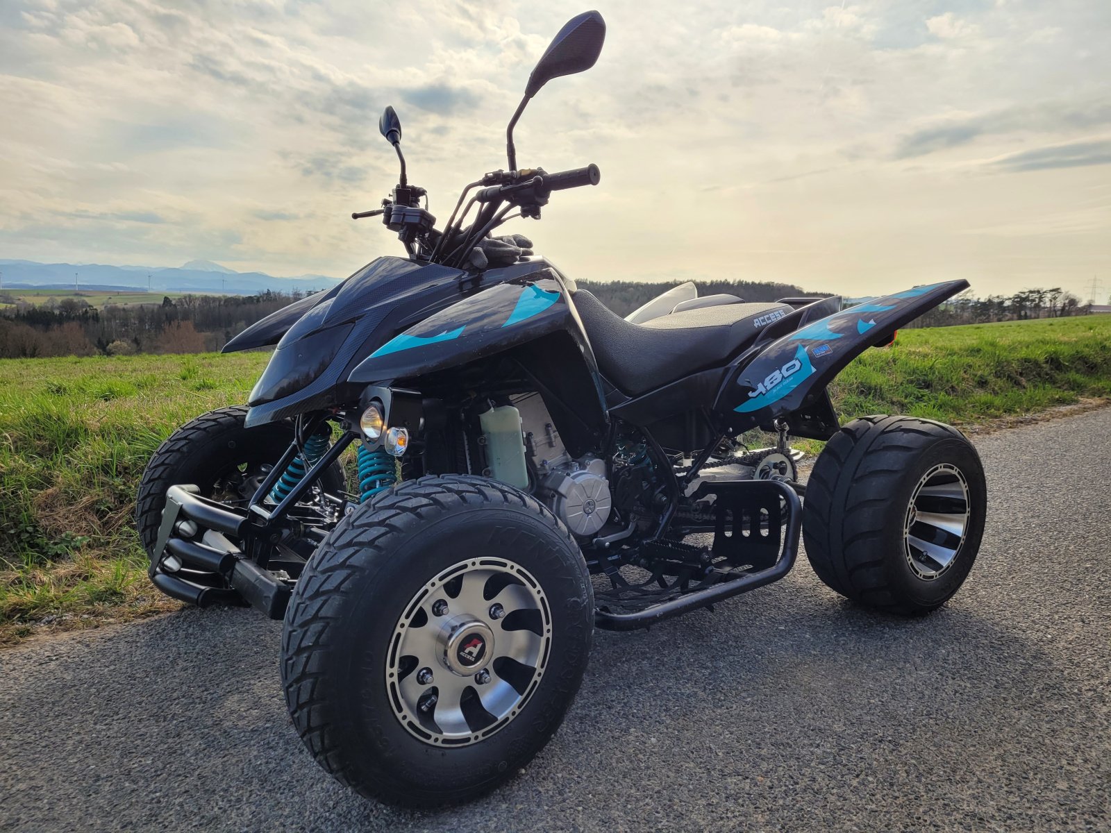 ATV & Quad typu Access Motor Xtreme 480 S Oceanblue, Gebrauchtmaschine v Loosdorf (Obrázek 2)