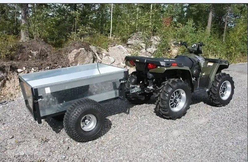 ATV & Quad of the type Geo Kippanhänger ATV TR500 500 Gitter Anhänger Kipper Quad Traktor, Neumaschine in Sülzetal OT Osterweddingen (Picture 2)