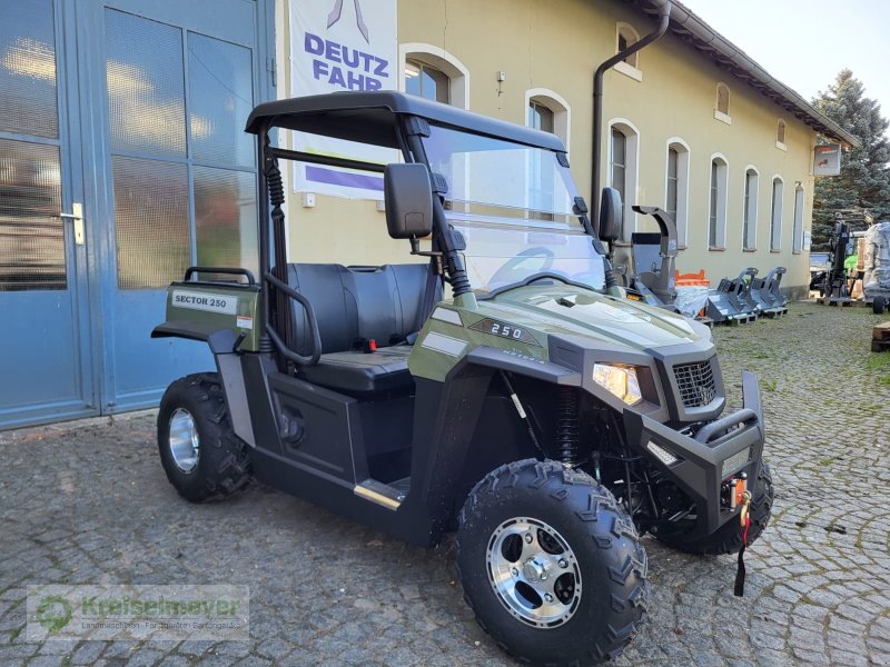 ATV & Quad του τύπου Hisun Sector 250 Avocado / grün + Seilwinde + StVZO Zulassungspapiere NEU UTV, Neumaschine σε Feuchtwangen (Φωτογραφία 1)