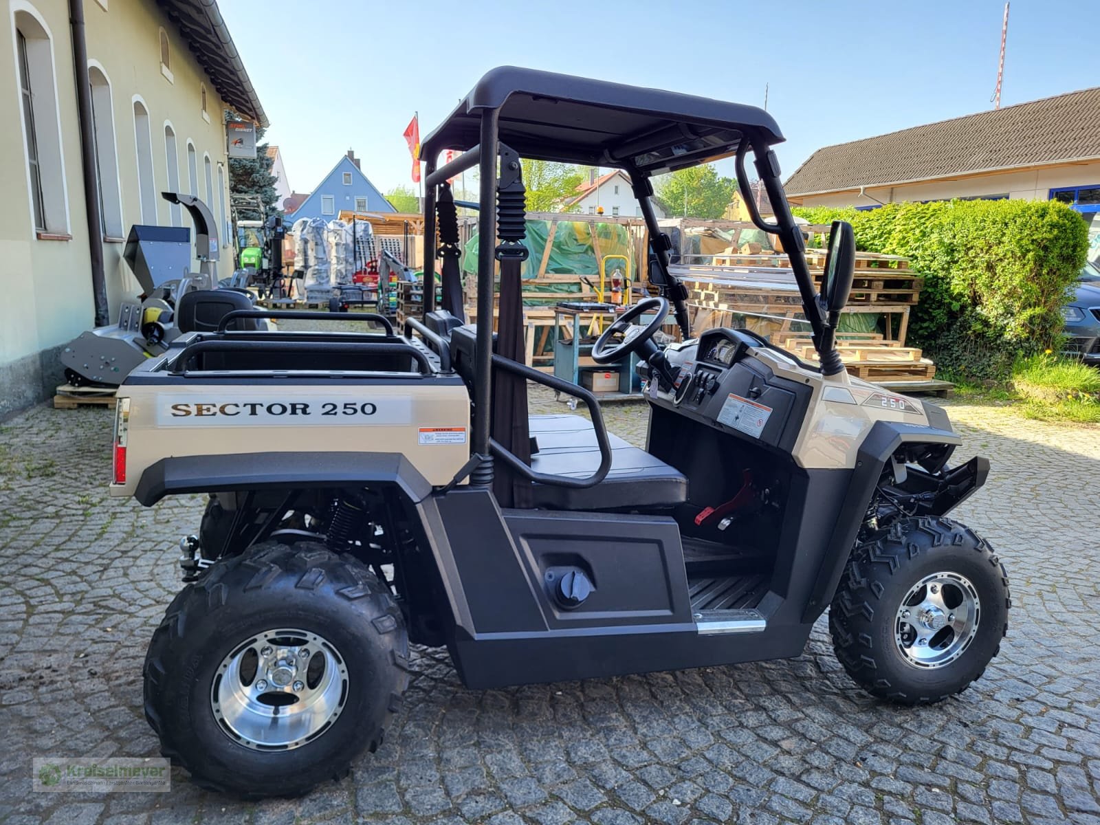 ATV & Quad za tip Hisun Sector 250 sand / beige + Seilwinde + StVZO Zulassungspapiere NEU UTV, Neumaschine u Feuchtwangen (Slika 3)