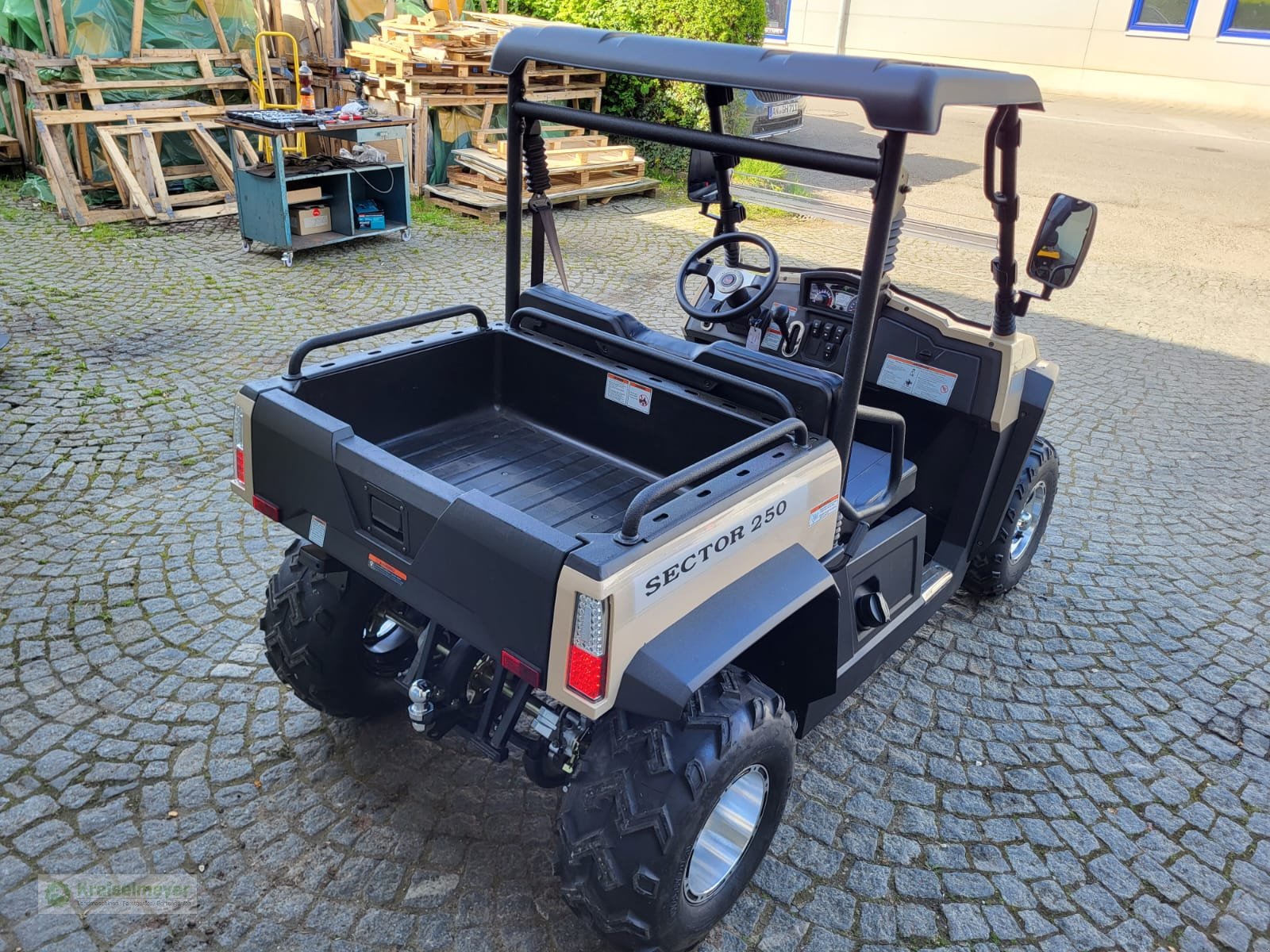 ATV & Quad za tip Hisun Sector 250 sand / beige + Seilwinde + StVZO Zulassungspapiere NEU UTV, Neumaschine u Feuchtwangen (Slika 7)