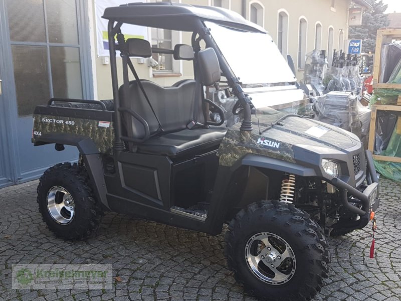 ATV & Quad типа Hisun Sector 450 Allrad 4x4 + Differenzial-Sperre + Straßenzulassung UTV, Forstfahrzeug, Buggy, Gator,, Neumaschine в Feuchtwangen (Фотография 1)